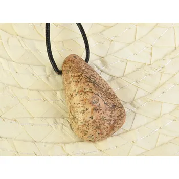 Přívěsek Přívěsek z jaspisu obrázkového na šňůrce 9,6g