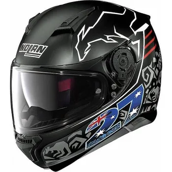 Helma na motorku Nolan N87 Iconic Replica 33 C. Stoner Flat Black