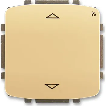 vypínač spínač žaluziový s krátkocestným ovladačem, s RF přijímačem, 868 MHz, béžová, design TANGO