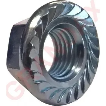 Matice Matice s přírubou ozubená M8 - ZB