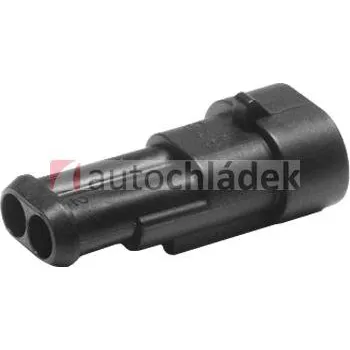 Elektrická zásuvka Zástrčka vodotěsná 1,5 se zámkem 2 piny