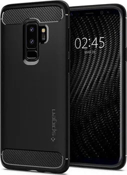 Pouzdro na mobilní telefon Spigen Rugged Armor Samsung Galaxy S9+ černé