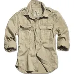 Košile RAW VINTAGE s dlouhým rukávem KHAKI