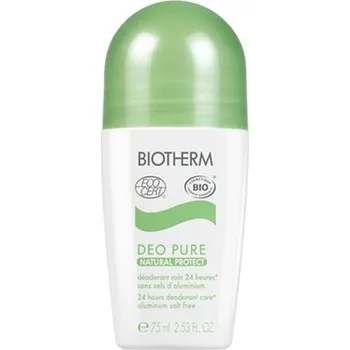 Biotherm Deo Pure Natural Protect BIO Kuličkový deodorant s 24hodinovým účinkem 75 ml