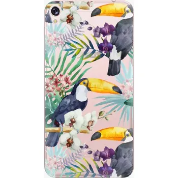 Pouzdro na mobilní telefon iSaprio Tucan Pattern 01 pro Asus ZenFone Live ZB501KL