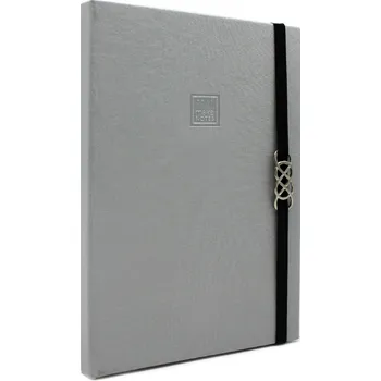 Zápisník MAKENOTES Zápisník A4 CLASSIC SILVER