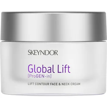 Pleťový krém Skeyndor Global lift Lift Contour Face & Neck Cream liftingový krém na obličej, krk a dekolt pro normální až smíšenou pleť 50 ml