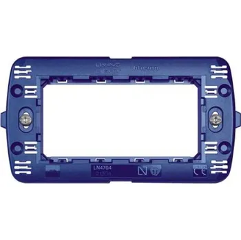 vypínač Bticino Living.Light montážní deska plast 4moduly LN4704