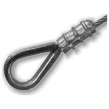 Garážová vrata Kružík Sada lanek pro sekční vrata pr.3 mm délka 3 m s okem zkoušené/sada/ Barva: zinek,