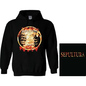 Pánská mikina mikina s kapucí Sepultura - Against