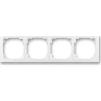 vypínač ABB Swing L čtyřrámeček jasně bílá 3901J-A00040 B1