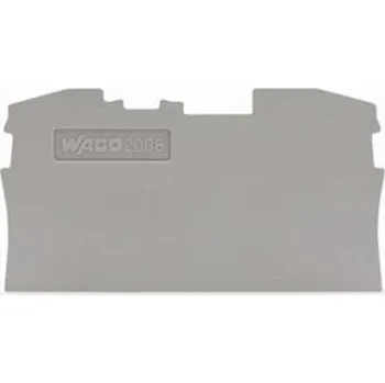 Přepážka ke svorce WAGO 2006-1291 šedá