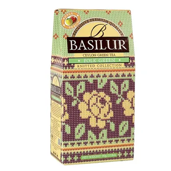 Čaj Basilur Knitted Folk Green papír 90 g