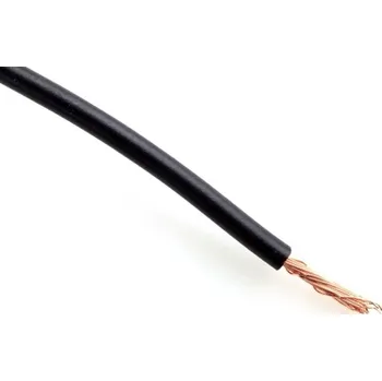 elektrický kabel Vodič H05V-K 1 černá (CYA 1) metráž