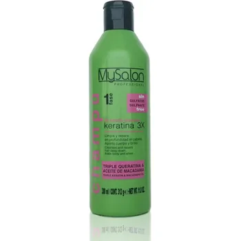 Šampon MySalon 3x Keratin vyživující šampón 300 ml