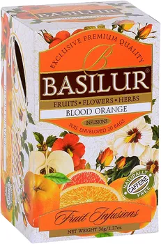 Čaj Basilur Fruit Blood Orange přebal 20 x 1,8 g