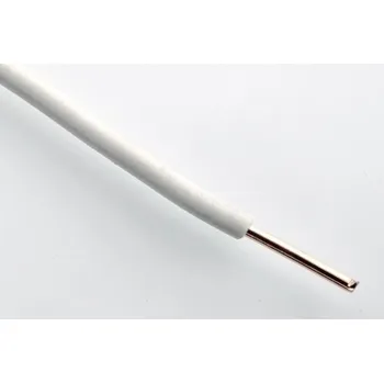 elektrický kabel Vodič H05V-U 1 bílá (CY 1) metráž