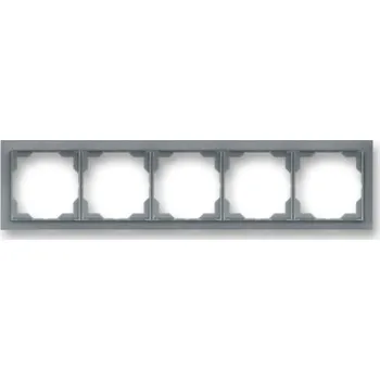 vypínač ABB Neo pětirámeček ledová šedá 3901M-A00150 44