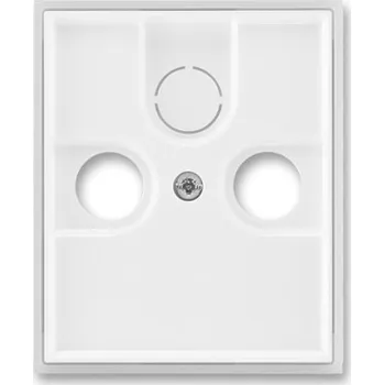 vypínač ABB Element,Time kryt zásuvky televizní bílá/ledová bílá 5011E-A00300 01