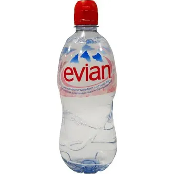 Voda EVIAN SPORTCUP 0,75 L