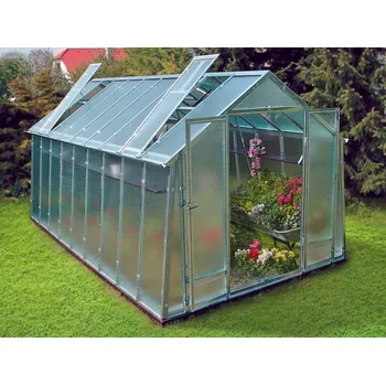 Skleník Scobalit Growspot M 32 3,0 x 2,6 m sklo 4 mm
