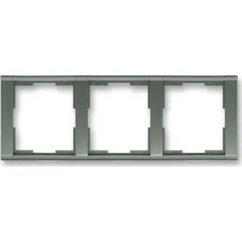 vypínač ABB Time trojrámeček antracitová 3901F-A00130 34 vodorovný