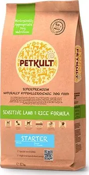 Krmivo pro psa PETKULT Dog Starter/Puppy Sensitive Care Lamb/Rice