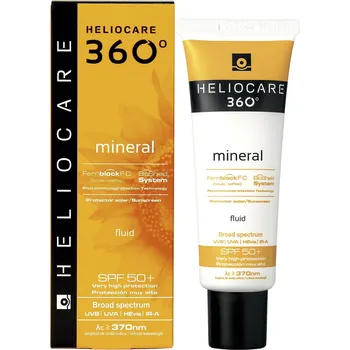 Přípravek na opalování Heliocare 360° Mineral Fluid SPF50+ 50 ml