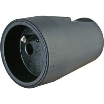 Elektrická vidlice Spojka/zásuvka Kopp 1808.0500.8 černá 16A/250V