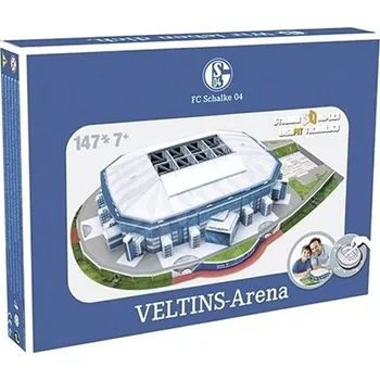 3D puzzle Nanostad 3D Veltins Arena FC Schalke 04 147 kusů