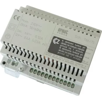 Domovní zvonek Zdroj Urmet 786/15 230V 28VA pro systémy DT