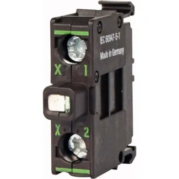 Ledka bílá zadní upevnění šroubové svorky 85-264VAC 5-15mA EATON M22-LEDC230-W /216566/