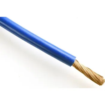 elektrický kabel H07V-K 10 tmavě modrý