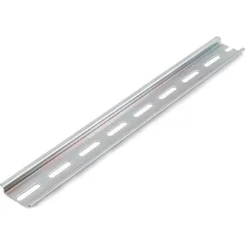 modulární přístroj a rozvaděč DIN lišta KOPOS TS35 DZN0.6 S délka 0,6m děrovaná Zn Sendzimir