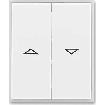 vypínač ABB Element,Time kryt spínače žaluziového bílá/ledová bílá 3558E-A00662 01