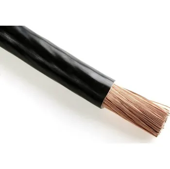 elektrický kabel H07V-K 70 černý