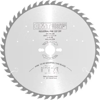 Pilový kotouč CMT Industrial D260 x 2,8 d30 Z48 HM odhlučněný