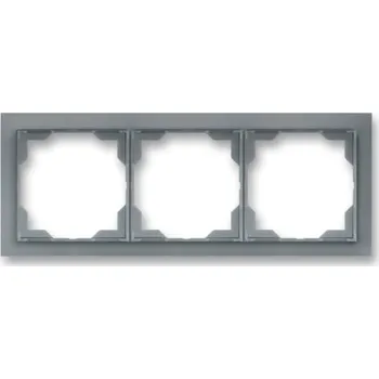 vypínač ABB Neo trojrámeček ledová šedá 3901M-A00130 44