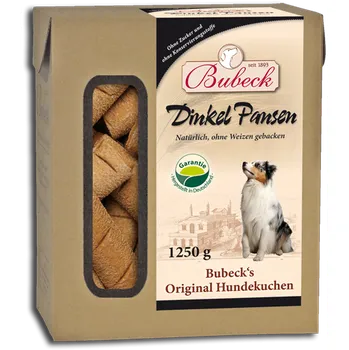 Pamlsek pro psa Bubeck Dinkel Pansen 1,25 kg