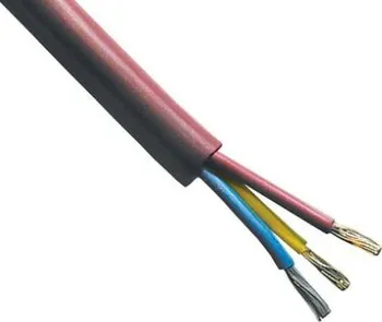 elektrický kabel SIHF 3x1 silikonový