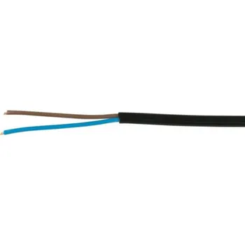elektrický kabel CYSY 2D x 1, 5 H05VV-F černý