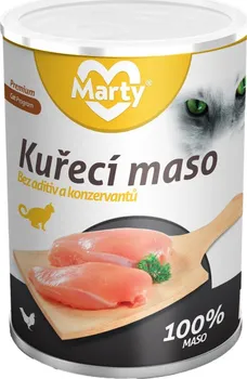 Krmivo pro kočku Marty Premium Kuřecí maso konzerva 400 g