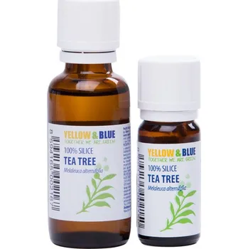 Masážní přípravek Yellow & Blue Tea Tree silice 10 ml 