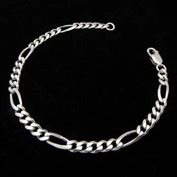 Řetízek Stříbrný řetízek na ruku (KRNS41) - 21cm