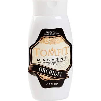 Masážní přípravek Tomfit orchidej olej 250 ml