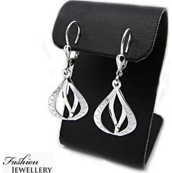 Náušnice Stříbrné visací náušnice KM05V