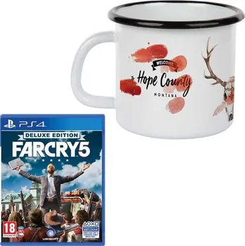 Hra pro PlayStation 4 Recenze Far Cry 5 Deluxe Edition + hrnek PS4