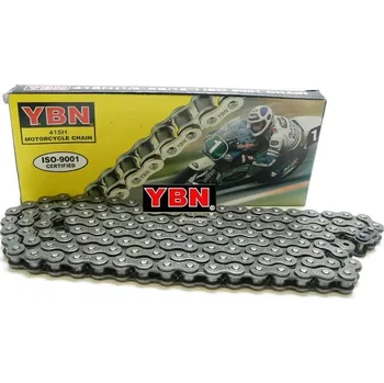 Řetězová sada pro motocykl řetěz moto YBN 415H 84 čl - 1/2 x 3/16
