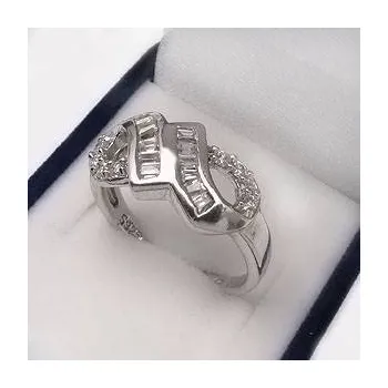 Prsten Stříbrný prsten (KPS043) - Obvod 56mm