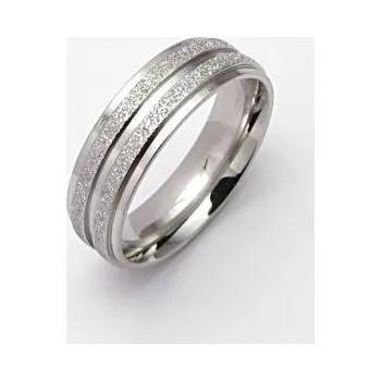 Prsten Dámský prsten z chirurgické oceli (KPZ1) - Obvod 60mm